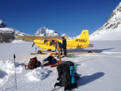 Alaska West Air Inc Yellow Plane