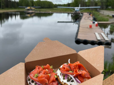 Bagel With Salmon