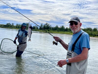 Catching Fish With Net