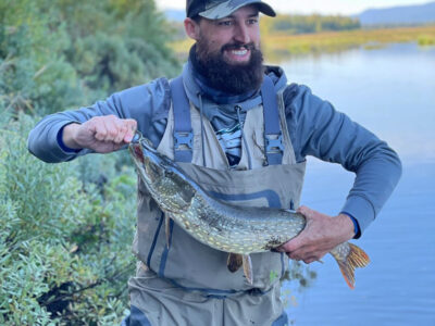 Holding Caught Fish