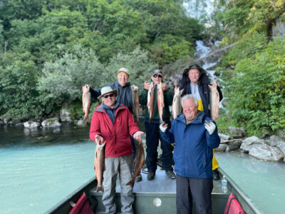 Holding Fish Men Caught